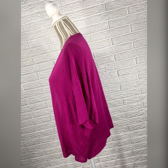 {catherine’s} Fuchsia Open Cardigan - Picture 7 of 8